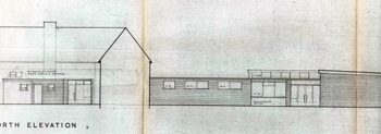 Elevation showing additions to Studham County Primary School 1955 [P86/29/2]